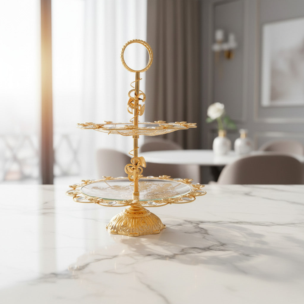 Celestial Bloom Two-Tier Grand Server