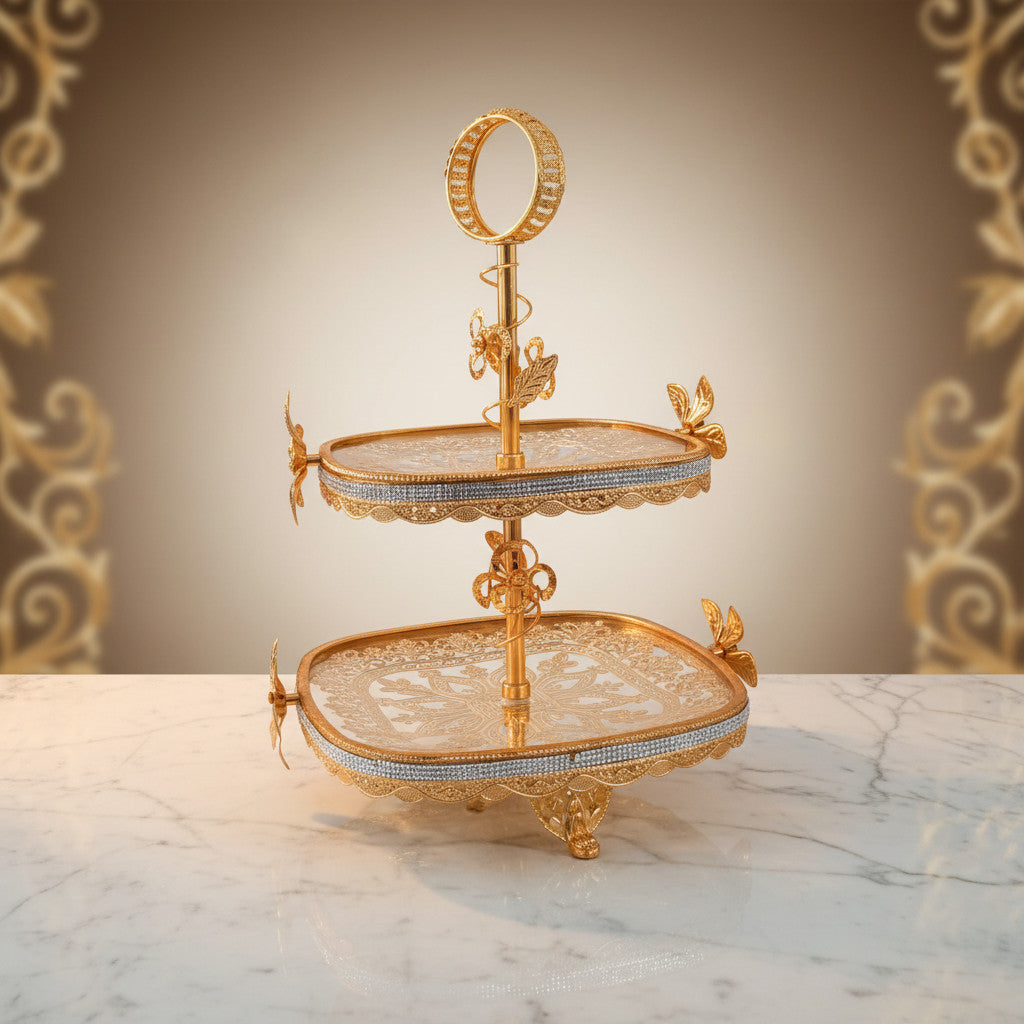 Imperial Lace Two-Tier Grand Tower