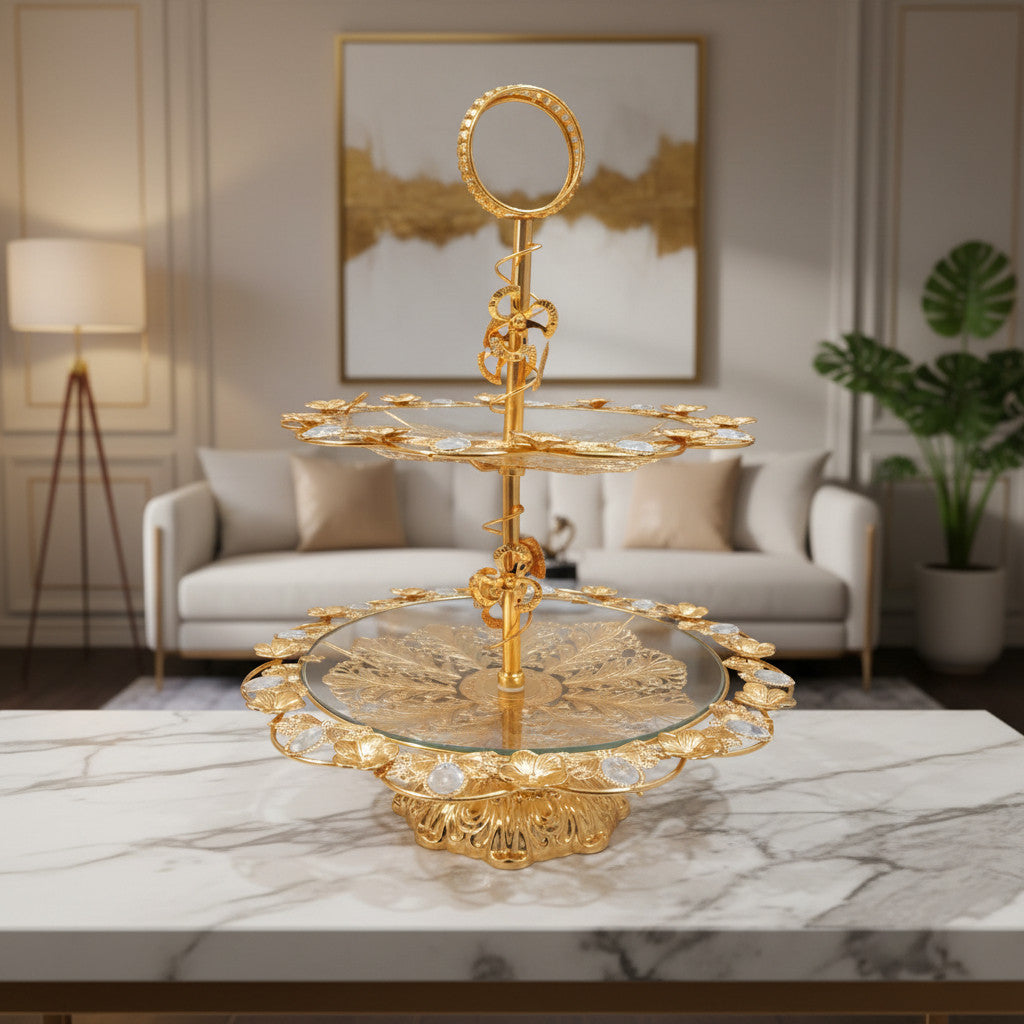 Celestial Bloom Two-Tier Grand Server